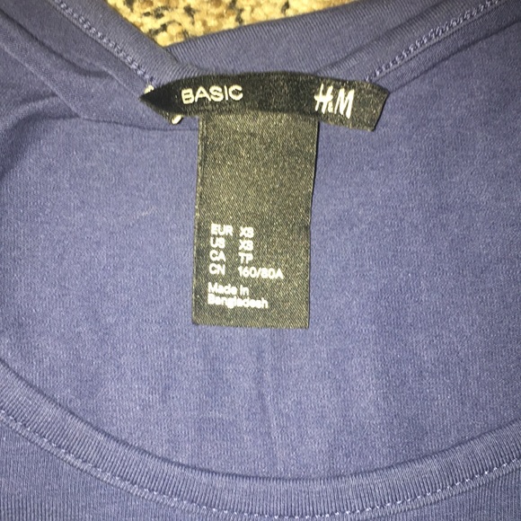 Blue H&M bodycon dress - Picture 3 of 4